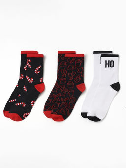 Подарочный набор термос и носки 3 пары KAFTAN С новым годом размер 41-44 (27-29 см)  фото 7