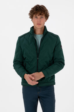 Erkek Koyu Ye_il Mont Sepette S_rpriz _ndirim