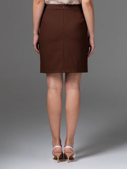 Прямая юбка мини