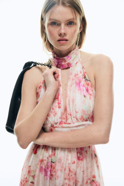 Vestido halter con lazada - H&m фото 4