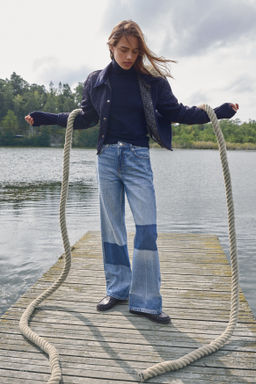 Wide Ultra High Jeans - H&m фото 3