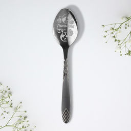 Цена за 3 шт. Ложка именная с гравировкой Татьяна, 3?14 см