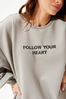 костюм женский 2-х предметный (свитшот + юбка) - Elletto фото 10