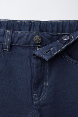 BERMUDA PESPUNTES CONTRASTE / Azul - Zara фото 3