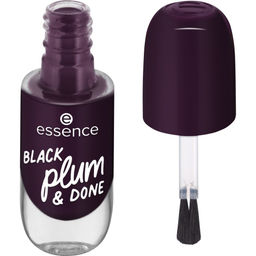 Лак для ногтей Gel Nail Colour, 84 Black plum & Done 954320