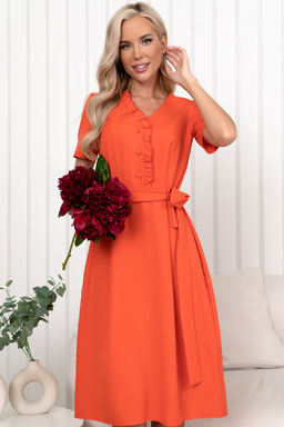 Платье Open Style 6844 оранжевый
