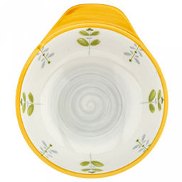 Карелия Салатник фарфоровый 200мл, 12,5х10,8х3,9см, с деколью, отводка (Китай) - Домашняя мода фото 2