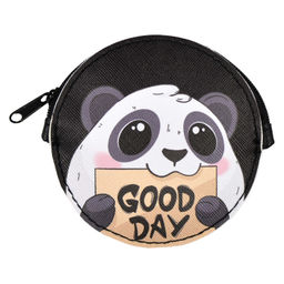 Кошелёк для банкнот и монет Феникс+, арт.64605/ 50 ПАНДА (9х9 см, искусственная кожа, молния, полноц