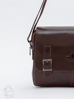 Портфель мужской кожаный 6997-1Z coffee Zinimsk