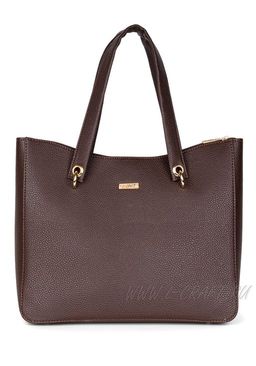 Сумка Модель №1363 | кожзам | гладкий | коричневый | Р908-2 | 29974
