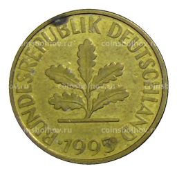 10 пфеннигов 1995 года F Германия