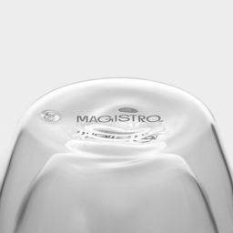 Набор кружек с двойными стенками Magistro Дуо, 450 мл, 13914.8 см, 2 шт., стекло  фото 8