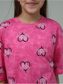 Футболка Принт Розовый Девочка - София фото 9