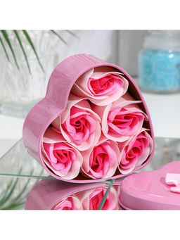 Мыльные розочки, трёхцветные, набор 6 шт.