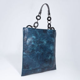 Сумка-тоут на молнии, наружный карман, длинный ремень, цвет изумрудный - Simaland фото 2