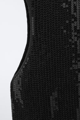 SEQUINNED TOP - Zara фото 4