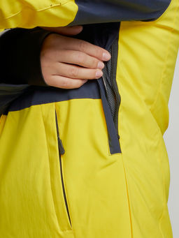 Горнолыжный костюм женский зимний желтого цвета 03307J - Chunmai фото 7