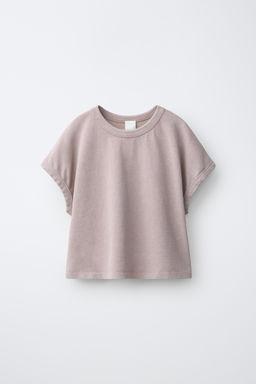 CONJUNTO CAMISETA Y PANTAL?N BALLOON EFECTO LAVADO / Rosa lavado - Zara фото 2