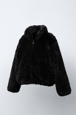 FAUX FUR JACKET - Zara фото 2