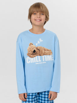 КОМПЛЕКТ ДЛЯ МАЛЬЧИКОВ (ЛОНГСЛИВ, БРЮКИ)