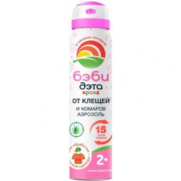 ДЭТА БЭБИ детская аэрозоль от клещей и комаров (с 2-х лет) 100мл