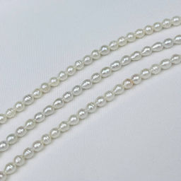 Бусины для украшений из белого Жемчуга 39 см