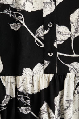 Patterned viscose dress - H&m фото 5