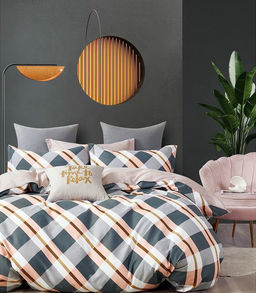 Постельное белье сатин люкс - Дипломат Евро (нав.70х70)