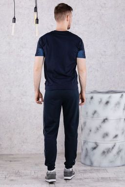 Брюки спортивные 
 3.MM116B-синий-тёмный