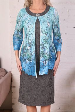 Платье П4-3695/2 - Wisell фото 11