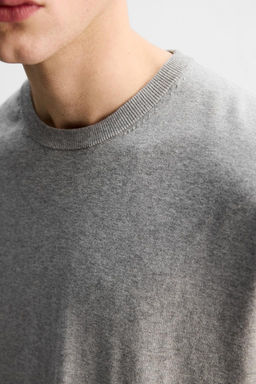 LIMITED EDITION COTTON BLEND KNIT T-SHIRT - Zara фото 8