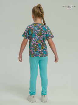 Костюм Мун розовые колокольчики-мятный - Sovalina фото 22