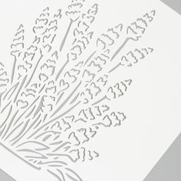 Трафарет «Лаванда» 15×15