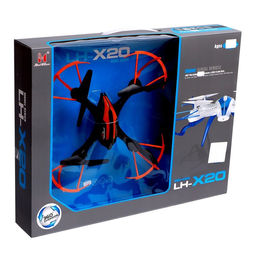 Квадрокоптер LH-X20WF, камера, передача изображения на смартфон, Wi-FI, цвет чёрно-оранжевый - Simaland фото 11