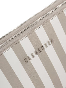 Сумка ELEGANZZA Z166-0609 grey smoke/white  фото 4