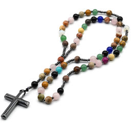 Четки православные 50 бусин из самоцветов шарики 8мм