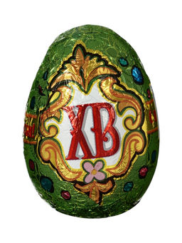 Пасхальный набор 120 г: Курочка 75 г + 3 яйца в корзинке