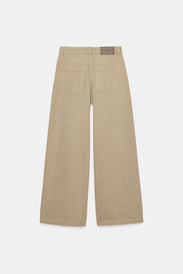 JEANS Z1975 WIDE LEG TIRO ALTO PINZAS / Arena - Zara фото 10
