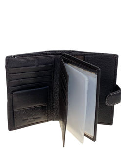 Кошелек-органайзер мужской из натуральной кожи, цвет коричневый - Greta фото 2