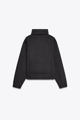 PIQUE ZIP-UP JACKET - Zara фото 4