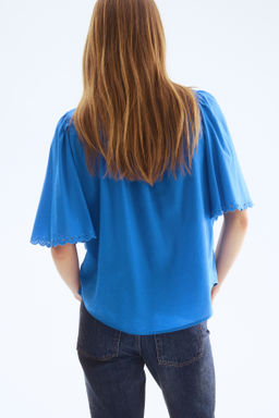 Blusa en mezcla de algod?n - H&m фото 4
