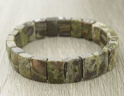 Яшма пейзажная (Урал) браслет Квадро 20см - Agat77 фото 2