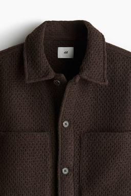 Sobrecamisa gofrada Regular Fit - H&m фото 8