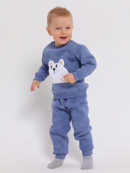 Костюм для мальчика с начесом Футер - Оптима фото 6