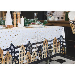 Скатерть Этель: Золотой город, 110 147 см с ГМВО, 100 % хлопок, саржа, 190 г/м  фото 8