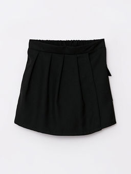 Beli Lastikli Basic K?z ?ocuk ?ort Etek