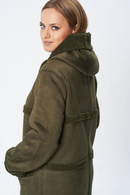 Пальто Diamant 1939 олива фото 12