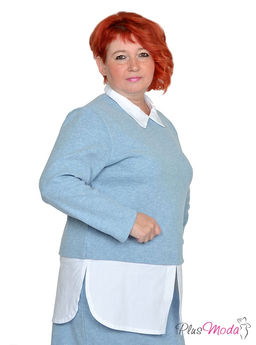 Туника Модель №1748 размеры 44-84 - Plusmoda фото 5