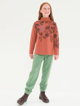 GFJS4292 джемпер для девочек - Pelican фото 4