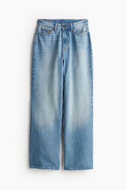 Curvy Fit Wide Ultra High Jeans - H&m фото 5
